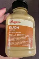 Quantité de sucre dans Dijon Mustard