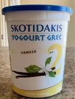 含糖量 Yogourt grec vanille
