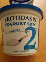 Sucre et nutriments contenus dans Skotidakis