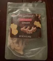 Zuckermenge drin Crystalized Ginger