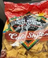 चीनी की मात्रा On The Border Cafe Style Tortilla Chips