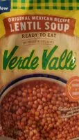 İçindeki şeker miktarı Verde Valle Original Mexican Recipe Lentil Soup