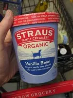 入っている砂糖の量 Organic vanilla bean ice cream