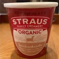 入っている砂糖の量 Organic Snickerdoodle Ice Cream