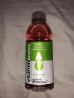 Sucre et nutriments contenus dans Glaceau vitaminwater