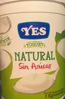 含糖量 Yogurt natural sin azúcar