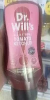 Zuckermenge drin Dr Will’s tomato ketchup