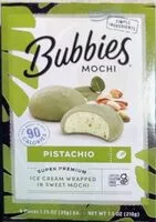 入っている砂糖の量 Pistachio Mochi
