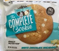 Сахар и питательные вещества в The complete cookie