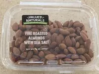 Suhkru kogus sees Fine roasted almonds with sea salt