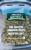 Suhkru kogus sees Pumpkin Seeds & Sea Salt
