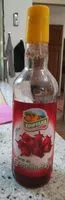 Quantité de sucre dans Sirop de groseille pays
