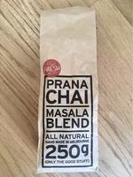 中的糖分和营养成分 Prana chai