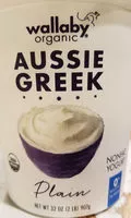 Suhkru kogus sees Plain aussie greek nonfat yogurt