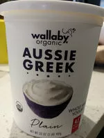 Suhkur ja toitained sees Wallaby organic