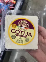 Сахар и питательные вещества в Queso del valle