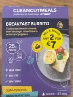 入っている砂糖の量 Breakfast Burrito