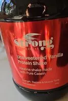 चीनी की मात्रा unsweetened vanilla protein shake