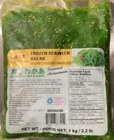 Количество сахара в Frozen seaweed salad
