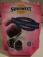 चीनी की मात्रा Prugne California
