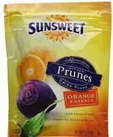 चीनी की मात्रा Pitted prunes, orange essence