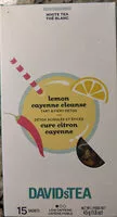 含糖量 Lemon cayenne cleanse