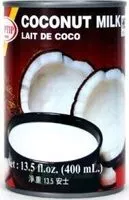 Quantité de sucre dans Tep Tip Coconut Milk