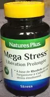 Suhkru kogus sees Mega-Stress Libération Prolongée - 30 Comprimés - Nature's Plus