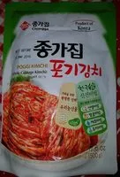 Sokerin määrä sisällä Kimchi
