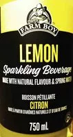 Suhkru kogus sees Lemon Sparkling Beverage