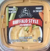Suhkru kogus sees buffalo style hummus