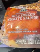 Suhkru kogus sees Wild smoked sockeye salmon