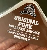 Suhkru kogus sees Original Pork Breakfast Sausage