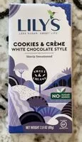Quantité de sucre dans Cookies & Cream White Chocolate Style Bar