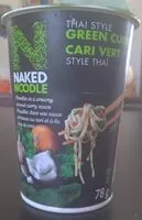 Sucre et nutriments contenus dans Naked noodle