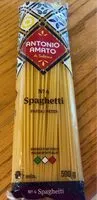 含糖量 Nº 4 Spaghetti PASTA