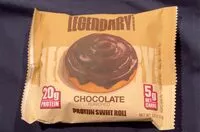 Suhkru kogus sees Chocolate flavored protein sweet roll