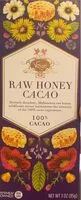 Zuckermenge drin 100% cacao raw honey