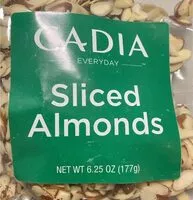 Quantité de sucre dans Sliced Almonds