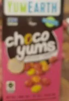 Jumlah gula yang masuk Choco yums