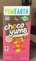 Jumlah gula yang masuk Choco Yums
