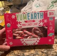 Jumlah gula yang masuk Mini Candy Canes