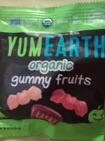 Sugar and nutrients in Yum earth