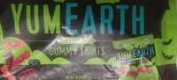 Jumlah gula yang masuk Yum Earth organic gummy fruits