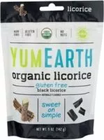 Jumlah gula yang masuk earth day sweet on simple organic licorice black