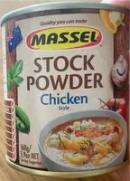 Sokerin määrä sisällä Stock powder chicken style