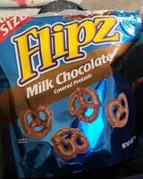 入っている砂糖の量 Flipz milk chocolate covered pretzels