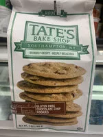 Sucre et nutriments contenus dans Tate s bake shop