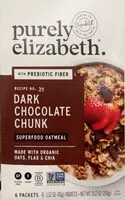 चीनी की मात्रा Dark Chocolate Chunk Superfood Oatmeal