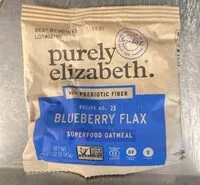 चीनी की मात्रा Blueberry Flax Superfood Oatmeal